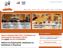 Tablet Screenshot of fighting4all.nl